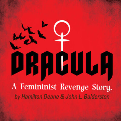 Instagram post for a Playcrafters, Inc. to promote their production of "Dracula: A Feminist Revenge Story." Dracula: A Feminist Revenge Story.